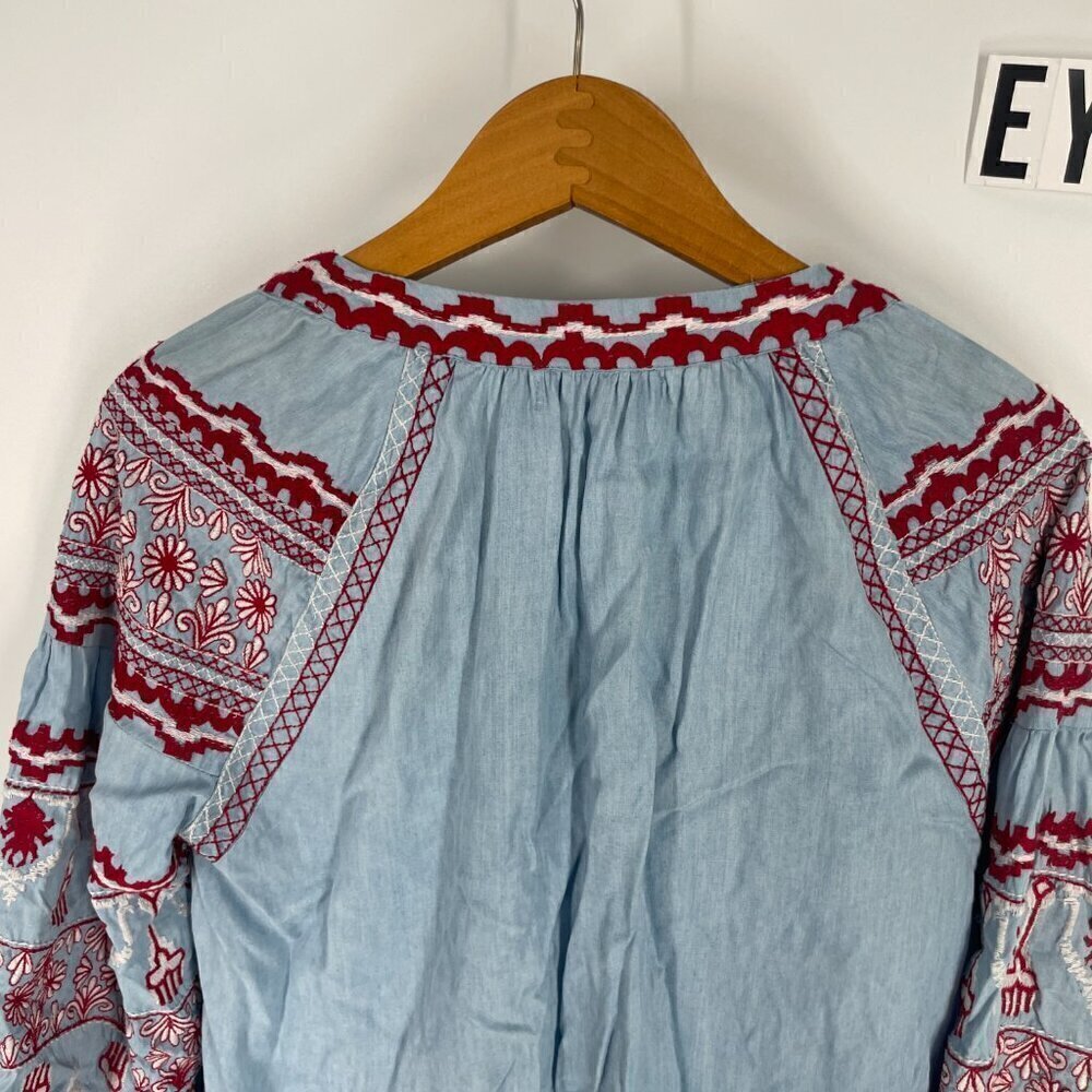 Zara embroidered peasant blouse XS - Picture 12 of 12